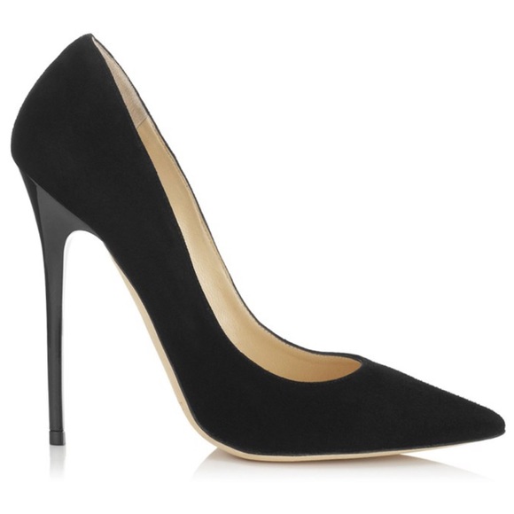 Jimmy Choo Shoes - Jimmy Choo ANOUK Black Pointy Toe Pumps